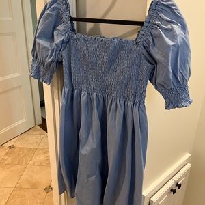 The Athena Nap dress - blue glitter